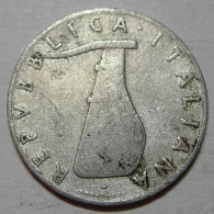 REPUBBLICA ITALIANA 5 Lire Delfino 1953 MB QBB  - 5 Liras