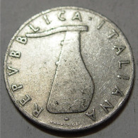 REPUBBLICA ITALIANA 5 Lire Delfino 1953 MB QBB  - 5 Liras