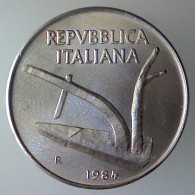 REPUBBLICA ITALIANA 10 Lire Spighe 1984 FDC  - 10 Lire