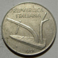 REPUBBLICA ITALIANA 10 Lire Spighe 1981 SPL QFDC  - 10 Lire