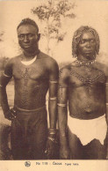 Congo Belge - Gaoua - Type Lobis - Scarification - Indigène - Nels - Edit. Volta- Carte Postale Ancienne - Belgian Congo