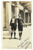 PHOTO - CHINE - SHANGHAI - Avril 1914 - Deux Hommes En Habit De Sport - Format 12cm * 8cm - Asien