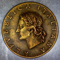 REPUBBLICA ITALIANA 20 Lire Ramo Di Quercia 1958 BB  - 20 Lire