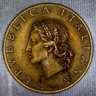 REPUBBLICA ITALIANA 20 Lire Ramo Di Quercia 1958 BB  - 20 Lire