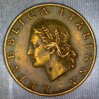 REPUBBLICA ITALIANA 20 Lire Ramo Di Quercia 1958 BB  - 20 Lire