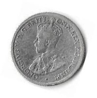 AUSTRALIE  GEORGES V  ,6 Pence,     Argent ,1923 TTB - Ohne Zuordnung