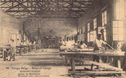 Congo Belge - Elisabethville - Atelier De Menuiserie - Animé - Carte Postale Ancienne - Congo Belge