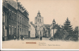 POPERINGE  BERTENPLAATS             2 SCANS - Poperinge