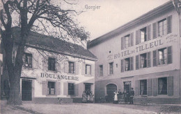 Gorgier NE, Boulangerie Et Hôtel Du Tilleul (25.8.1911) - Gorgier