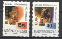 Hungary 1992. EUROPA CEPT: Discovering America Set Michel: 4195-4196 / 8 EUR MNH (**) - 1992