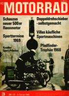 22003 " DAS MOTORRAD-NUMMER 3-8 FEBRUAR 1969-VON SEITE 67 BIS SEITE 94 + 4 DES COVERS " - Other & Unclassified