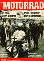 22004 " DAS MOTORRAD-NUMMER 24-29 NOVEMBER 1969-VON SEITE 999 BIS SEITE 1034 + 4 DES COVERS " - Altri & Non Classificati