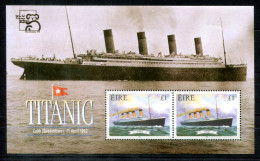 IRLAND Block 31 I, Bl.31 I Mnh - AUSTRALIA '99, Titanic, Schiff, Ship, Bateau - IRELAND / IRLANDE - Blocs-feuillets