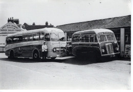 Sentinel Autobus (1953) Et Commer Autocar (1952)   -   CPM - Bus & Autocars