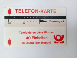 Deutsche Bundespost  40 Einheiten Mit Logo FYTCE Selten  Catalog 2000 Euro RRR - Vorläufer