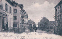 Colombier NE, Rue Haute (27.8.1907) - Colombier