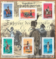 Bloc De 6 Timbres Neufs - Napoléon 1er Et La Garde Impériale - Ungebraucht