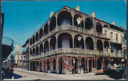 Lace Balconies, 700 Royal Street, New Orleans, LA. - Posted 1958 - New Orleans