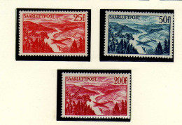 Sarre (1948) -  P A Avions Survolants Des Paysages - Neufs** - MNH - Aéreo