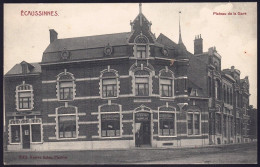 +++ CPA - ECAUSSINNES - Plateau De La Gare - Café De La Tourelle   // - Ecaussinnes