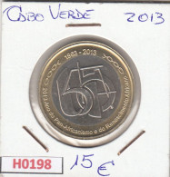 H0198 MONEDA CABO VERDE 2,5 ESCUDOS 2013 SIN CIRCULAR - Cape Verde