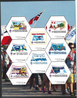 Luxemburg 2023 Scouting Jamboree  SeaManGeum 3 Sheetlet     Postfris/mnh/neuf - Neufs