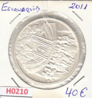 H0210 MONEDA ESLOVAQUIA 10 EUROS  2011 SIN CIRCULAR - Eslovaquia