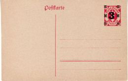 DANZIG 1922 POSTCARD MiNr P 23  (*) - Postal  Stationery