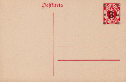 DANZIG 1922 POSTCARD MiNr P 23  (*) - Postwaardestukken