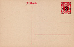 DANZIG 1922 POSTCARD MiNr P 23  (*) - Interi Postali