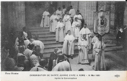 CANONISATION DE SAINTE JEANNE D'ARC A ROME 16 MAI 1920 -Après La Canonisation (Photo Meurisse) - Manifestazioni