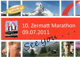 CPM - E - ATHLETISME - COURSE A PIED - ZERMATT MARATHON 2011 - Athlétisme