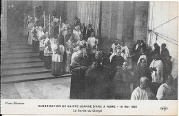Photo Meurisse - CANONISATION DE SAINTE JEANNE D'ARC A ROME 16 MAI 1920 - La Sortie Du Clergé - Manifestazioni