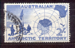 AAT Australian Antarctic Territory 1957 - Michel-Nr. 1 O - Usados