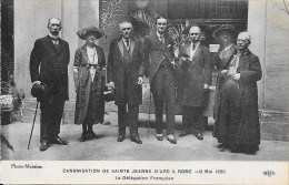 Photo Meurisse - CANONISATION DE SAINTE JEANNE D'ARC A ROME 16 MAI 1920 - La Délégation Française - Manifestazioni