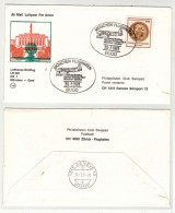 Allemagne // Poste Aérienne// 1er Vol München- Genève 30.03.1981 - Cartas & Documentos