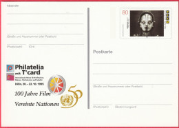 CP - Entier Postal  (Allemagne - RFA) (1995) - Salon International Des Timbres, Monnaies, Cartes Téléphoniques - Postkarten - Ungebraucht