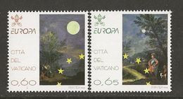 VATICANO /VATICAN / VATIKANSTAD- EUROPA 2009  - TEMA  "ASTRONOMIA" - SERIE De 2 V.  DENTADA  (PERFORATED) - 2009