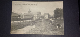 JODOIGNE  / VUE SUR L'EGLISE SAINT LAMBERT  / EDIT. ?? / VOYAGEE 1922 - Jodoigne