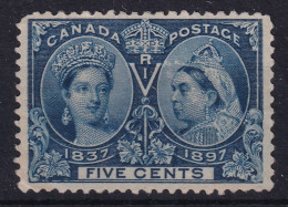 CANADA 1897 - MLJH - Sc# 54 - Jubilee 5c - Nuovi