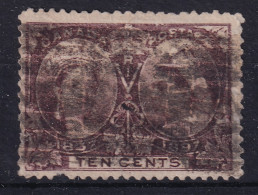 CANADA 1897 - Canceled - Sc# 57 - Jubilee 10c - Usados