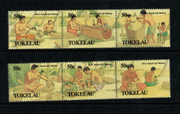 Tokelau SG 183-88  1990  Men's Art ,mint Never Hinged, - Tokelau