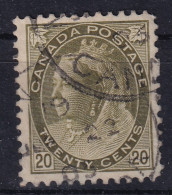 CANADA 1896-1902 - Canceled - Sc# 84 - Oblitérés