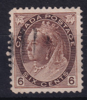 CANADA 1896-1902 - Canceled - Sc# 80 - Gebraucht