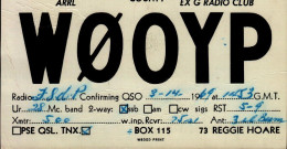 CARTE QSL...LABRADOR CITY...V  O 2 G B  .1969 - Radio