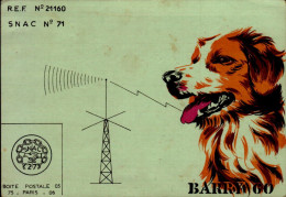 CARTE QSL..S N A C No71 ..BARRY 60    1970 - Radio