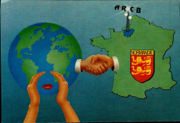 CARTE QSL..ARCB NORMANDIE   1993 - Radio