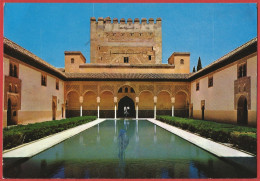 España - Granada: Palacio De La Alhambra, Patio De Los Arrayanes - Tarjeta Postal Nueva, Muy Buen Estado - Granada