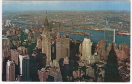 New York City - The Chrysler Building, United Nations And East River - (N.Y. - USA) - 1964 - Manhattan