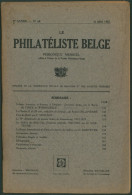 Belgique : Le Philatéliste Belge (Revue Mensuelle, N°68 1927). SOMMAIRE / Théodore Champion, Marchand De Timbres - Philatelie Und Postgeschichte